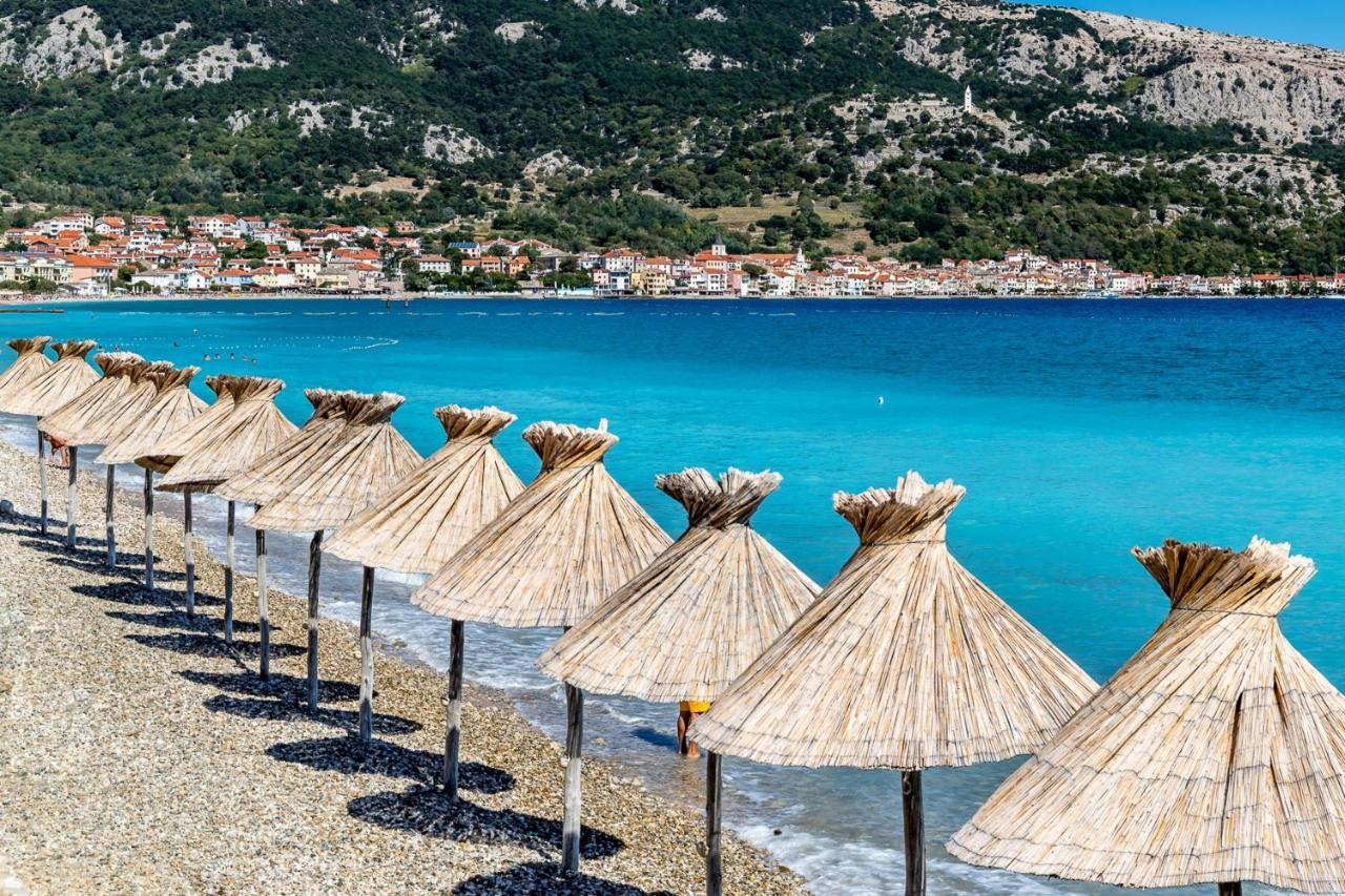 Apartments By The Sea Baska, Krk - 18845 Eksteriør billede